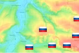 Quân Nga chiếm ưu thế gần làng Vyemka, cách Seversk không xa