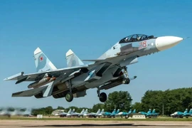 Máy bay Su-30SM của Nga nghi bị F-16 của Ukraine bắn hạ