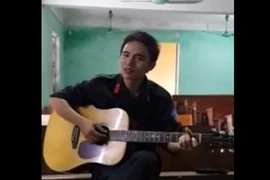 Nam sinh HV Cảnh sát hát ngọt “Chắc ai đó sẽ về“