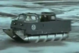 Xe có bánh hình mũi khoan độc nhất thế giới