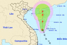 Dự báo thời tiết 5/6: Áp thấp đi chậm, gây mưa to nhiều nơi