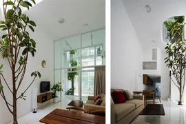 Ngắm biệt thự trắng tuyệt đẹp ở TP HCM xuất hiện trên báo Mỹ