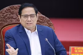 Hình ảnh Thủ tướng làm việc với Ban Thường vụ Tỉnh ủy Gia Lai