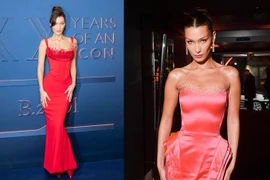 Ngán ngẩm trang phục o ép vòng một của nàng mẫu Hollywood Bella Hadid