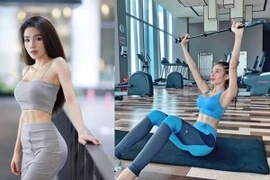 Mỹ nhân Thái Lan chỉ nặng 38kg nhưng thân hình cực săn chắc, nóng bỏng