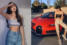 “Nhức mắt” gu thời trang nóng bỏng của mỹ nhân Việt có siêu xe chục tỷ