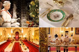 Bàn tiệc chiêu đãi dát vàng nước Anh xa hoa cỡ nào?