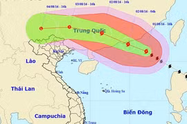 Tin bão số 2: Bắc Biển Đông có mưa bão, gió mạnh cấp 12