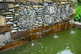 Những tuyệt chiêu dùng sỏi đá trang trí nhà cửa