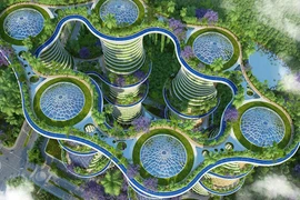 Tòa nhà xanh thân thiện khổng lồ ở Ấn Độ