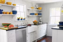 Những gợi ý thiết kế nội thất cho gian bếp nhỏ hẹp