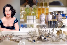 Trang sức kim cương, giày hiệu... của huyền thoại Elizabeth Taylor 