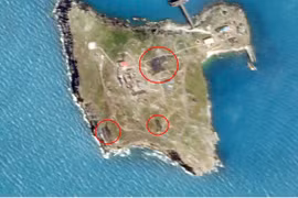 Ảnh vệ tinh cập nhật diễn biến mới nhất trên đảo Rắn