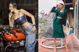 MC Phương Mai chuộng gu ăn mặc nóng bỏng, sexy sau khi sinh con