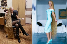 Bí quyết chăm sóc tóc của cô gái có mái tóc dài gần 2m