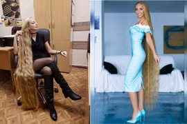 Bí quyết chăm sóc tóc của cô gái có mái tóc dài gần 2m