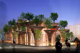 Nhà hoa sen Việt Nam lọt top công trình đẹp 2015