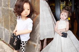 Choáng tủ đồ hàng hiệu xa xỉ của các nhóc tì nhà sao Việt