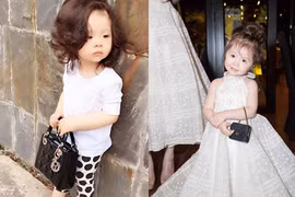 Choáng tủ đồ hàng hiệu xa xỉ của các nhóc tì nhà sao Việt