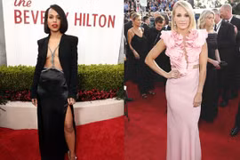 Ngán ngẩm loạt trang phục thảm họa trên thảm đỏ Quả cầu vàng