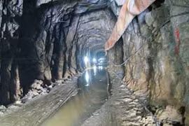 Khám phá bên trong hầm thủy điện sập khiến 12 công nhân mắc kẹt