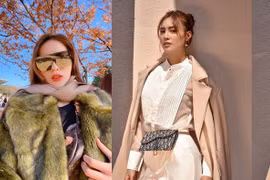 Thời trang sang đông sành điệu của sao Việt 