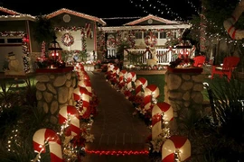 Ngắm các tòa nhà ở Mỹ trang hoàng lộng lẫy đón Giáng sinh