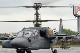 Nga công bố video trực thăng Ka-52 bắn nổ xe chiến đấu của Ukraine
