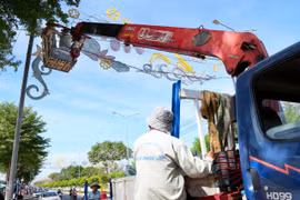 BR-VT: Gói thầu trang trí Tết tại Xuyên Mộc, liên tục về tay Minh Phúc Lộc