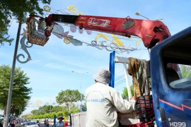 BR-VT: Gói thầu trang trí Tết tại Xuyên Mộc, liên tục về tay Minh Phúc Lộc