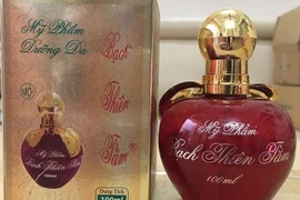 Mỹ phẩm Thanh Bạch Kim Đồng không phép vẫn bán tràn lan, thổi phồng công dụng?