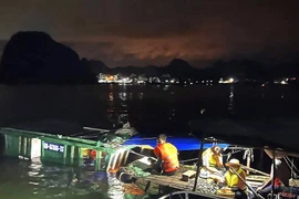 Quảng Ninh: Tàu cá bị chìm trên biển Vân Đồn, một người tử vong