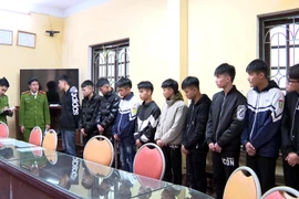 Khởi tố 13 thanh thiếu niên gây rối ở thành phố Hải Dương