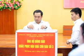 Hải Dương phát động ủng hộ khắc phục hậu quả bão số 3 Yagi