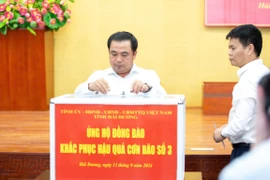 Hải Dương phát động ủng hộ khắc phục hậu quả bão số 3 Yagi