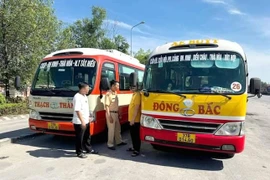 Tạm giữ hình sự 2 lái xe buýt rượt đuổi nhau trên Quốc lộ 1A