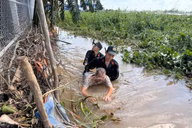 Cảnh sát ập vào sòng bạc, nhiều đối tượng nhảy sông để trốn