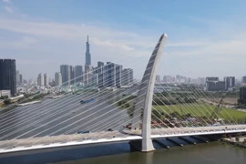 TP HCM: Dự kiến khánh thành Cầu Thủ Thiêm 2 ngày 28/4 