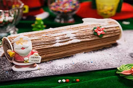 Cách làm bánh khúc cây đơn giản cho tiệc giáng sinh