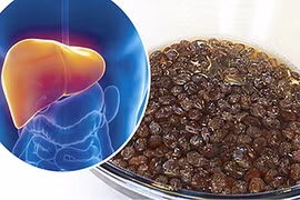 Thải độc gan bằng nho khô theo phương pháp truyền thống của Nga