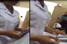 Bệnh viện K họp xử lý vụ clip bác sĩ nhận phong bì