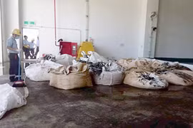 Sếp "môi trường" đem chất thải của Formosa về... bón cây