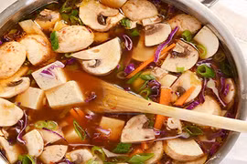 Cách nấu canh đậu phụ chua cay bổ dưỡng