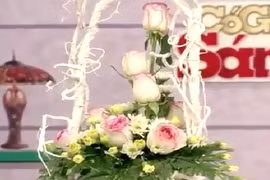 Hướng dẫn làm giỏ hoa tặng thầy cô ngày 20/11 cực đẹp