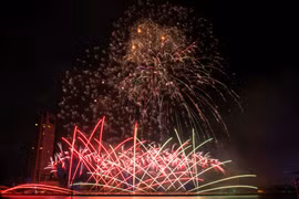 Những màn pháo hoa rực rỡ tại vòng loại lễ hội quốc tế Đà Nẵng