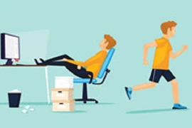 Giảm tác hại của ngồi nhiều bằng tập thể dục