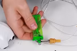 Tự chế máy phun sơn mini từ bật lửa bỏ đi