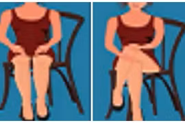 Nhìn dáng ngồi có thể đoán tính cách con người