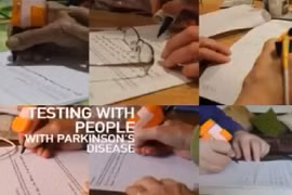 Chiếc bút dành cho bệnh nhân Parkinson