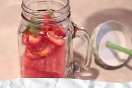 Hướng dẫn làm nước uống detox giúp bụng phẳng, da mịn